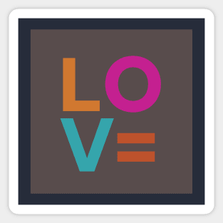 LOV= Sticker